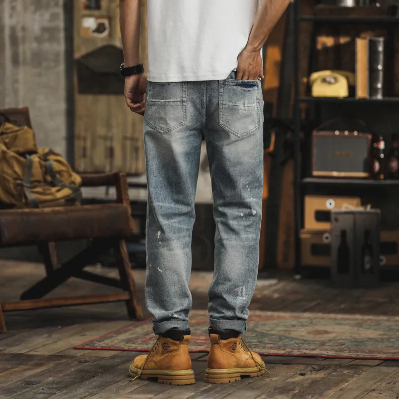 GUKUUL Jeans Unisex Nostalgic Blue-5