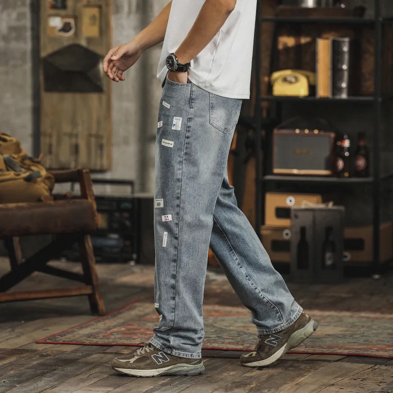 GUKUUL Jeans Unisex Blue-5