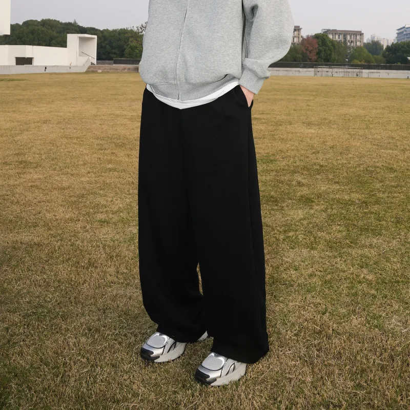 GOGOSOON Knitted Sweatpants Sweatpants Unisex-2