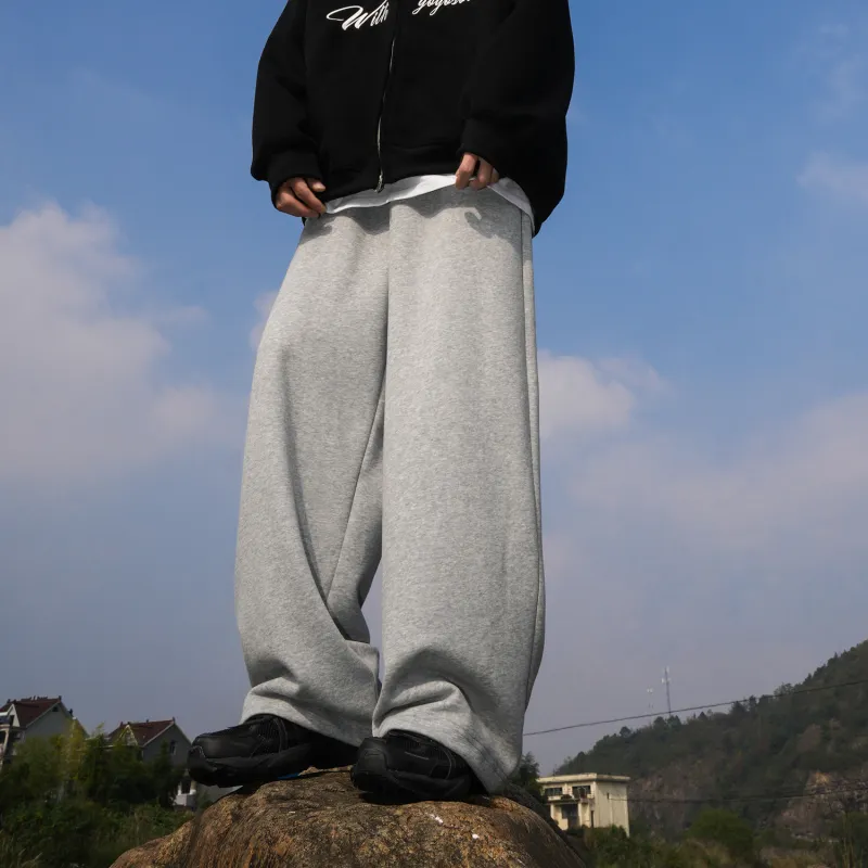 GOGOSOON Knitted Sweatpants Sweatpants Unisex-7
