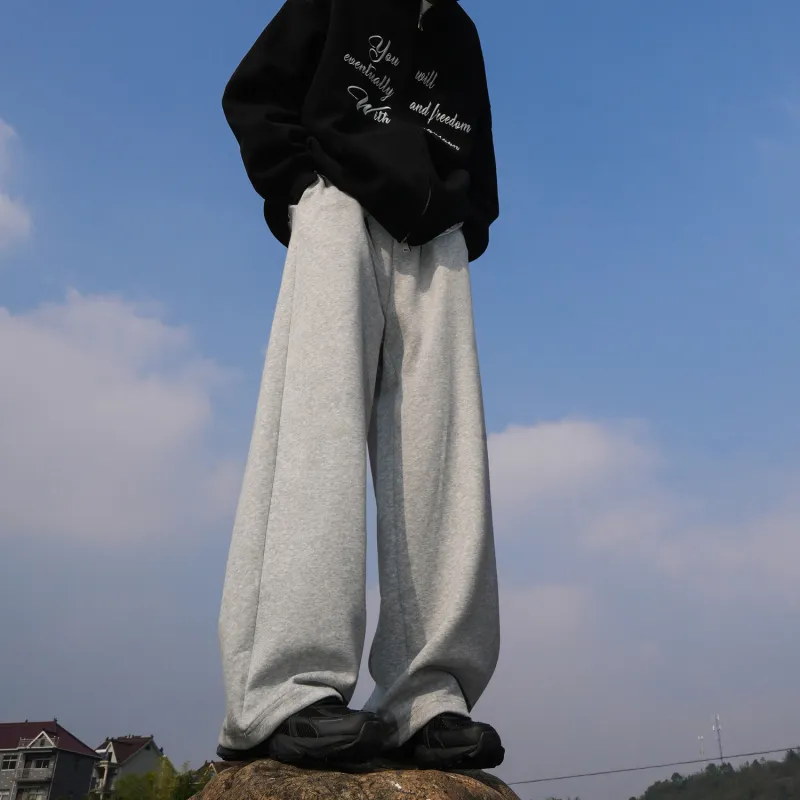 GOGOSOON Knitted Sweatpants Sweatpants Unisex-6