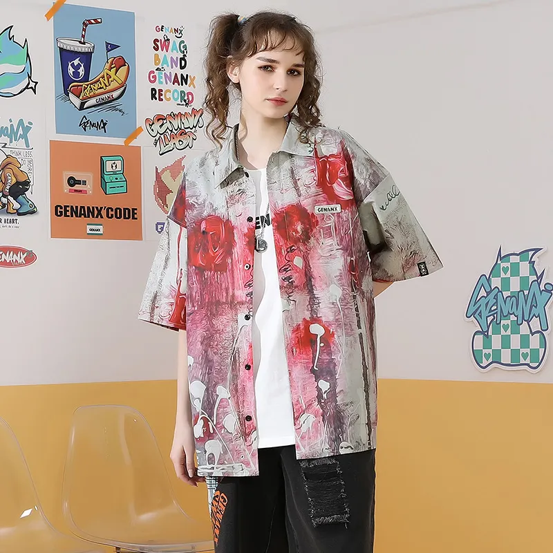 GENANX Shirt Unisex Individual Print-5