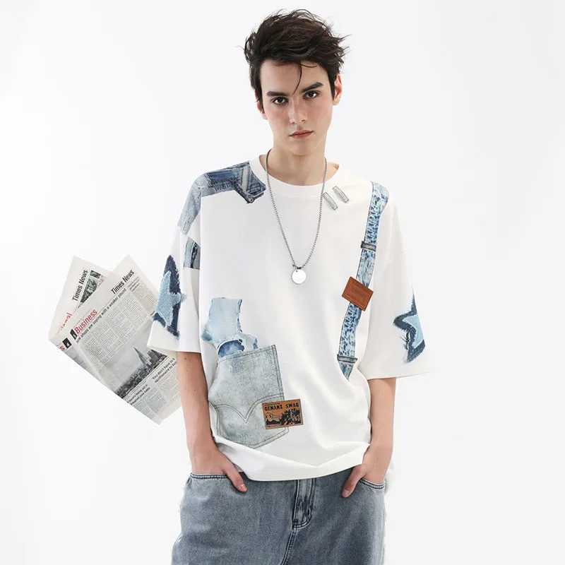 GENANX T Shirts Unisex Ecru-3