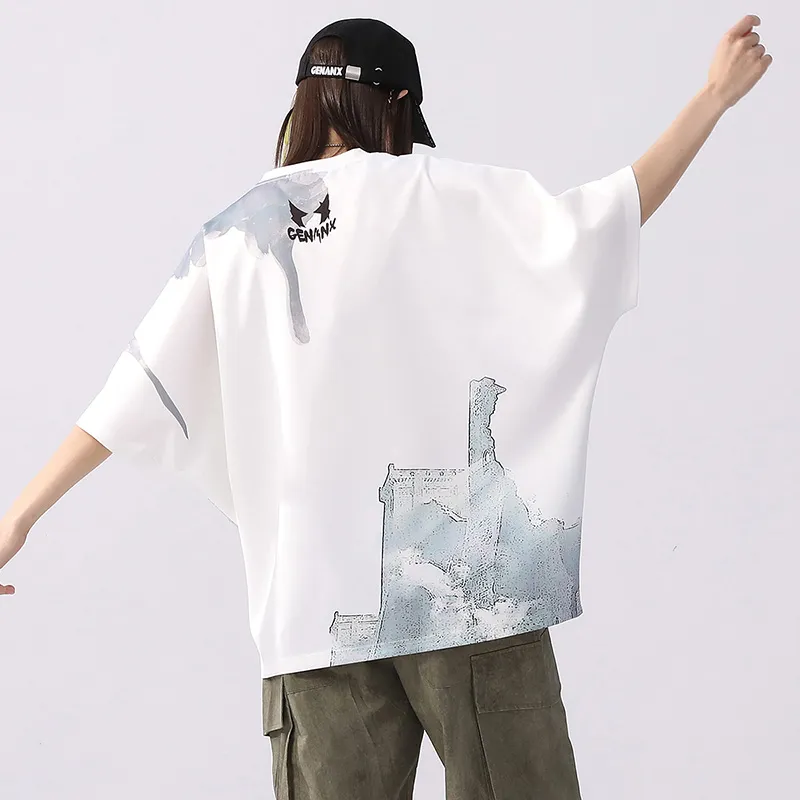 GENANX T Shirts Unisex White-2