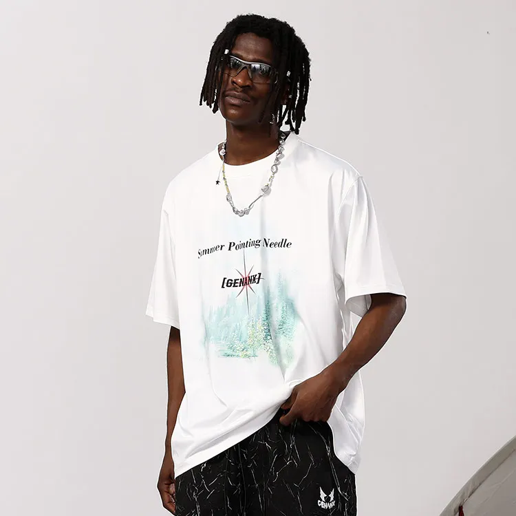GENANX T Shirts Unisex White-2