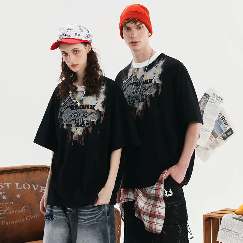 GENANX T Shirts Unisex Black-7