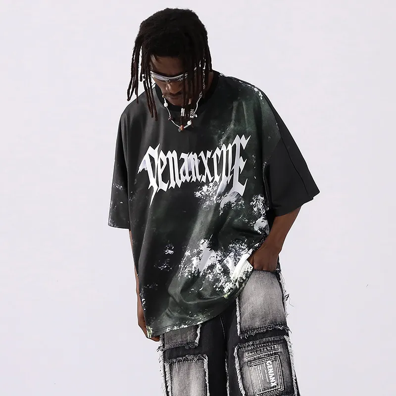 GENANX T Shirt Unisex Black Green-3