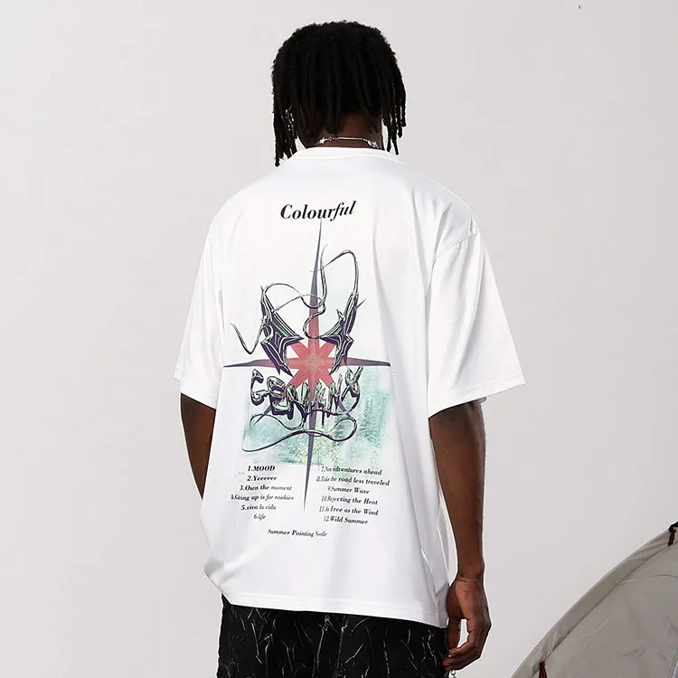 GENANX T Shirts Unisex White-3