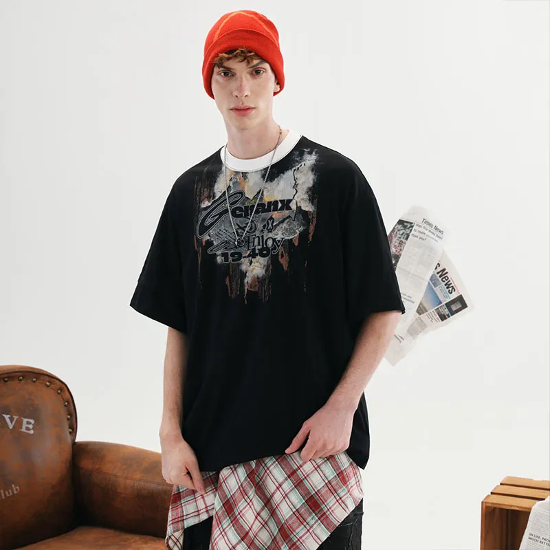 GENANX T Shirts Unisex Black-4