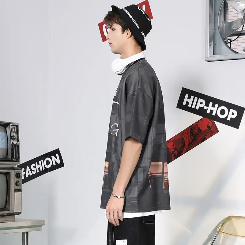 GENANX T Shirt Unisex Black Gray-4