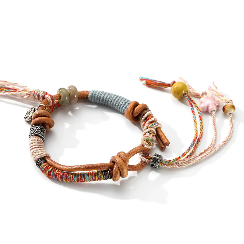 GENANX Nylon Rope Bracelets Unisex-1