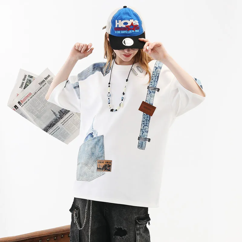 GENANX T Shirts Unisex Ecru-7