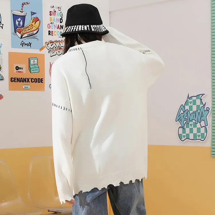 GENANX Sweaters Unisex-8