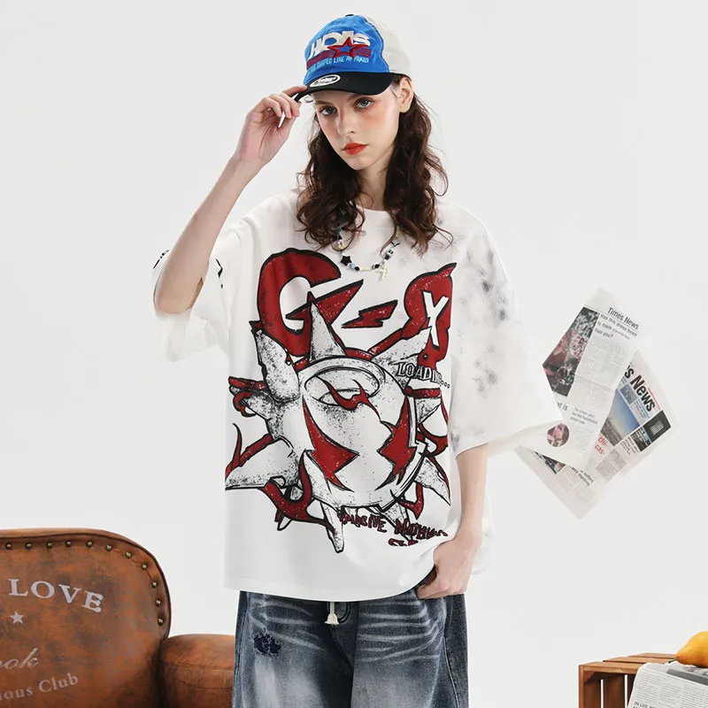 GENANX T Shirts Unisex White-3