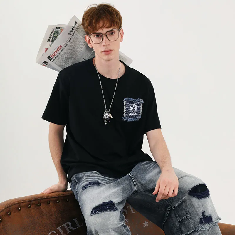 GENANX T Shirts Unisex Black-7