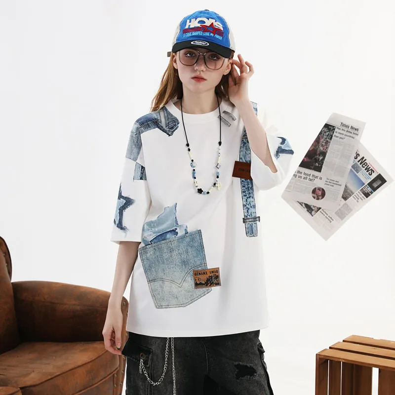GENANX T Shirts Unisex Ecru-6