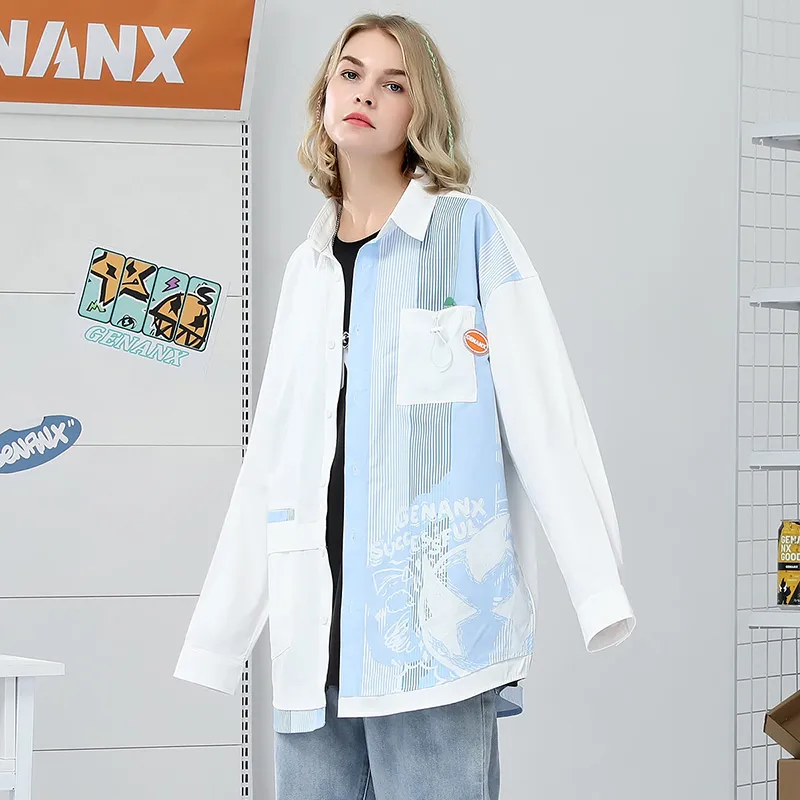 GENANX Shirts Unisex White-6