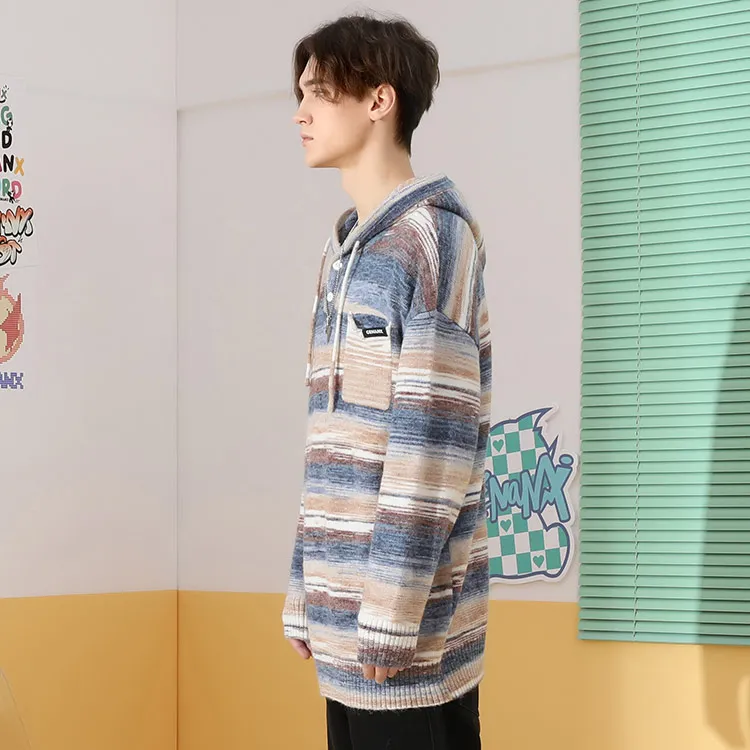 GENANX Sweaters Unisex Multicolor-3