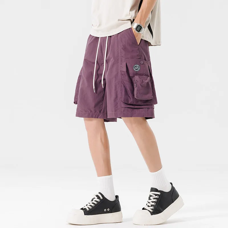 AI3 Iverson China Series Cargo Shorts Unisex-10
