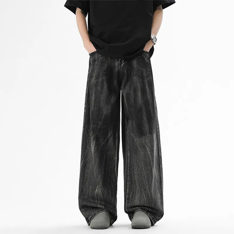AI3 Jeans Unisex Distressed Gray-2