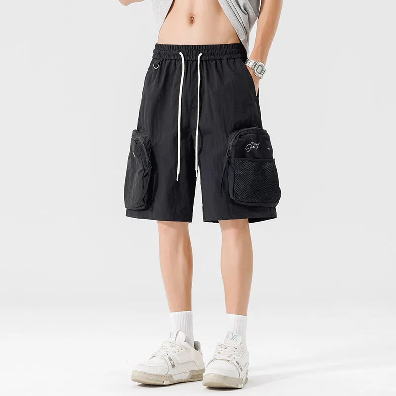 AI3 Iverson China Series Cargo Shorts Unisex-2