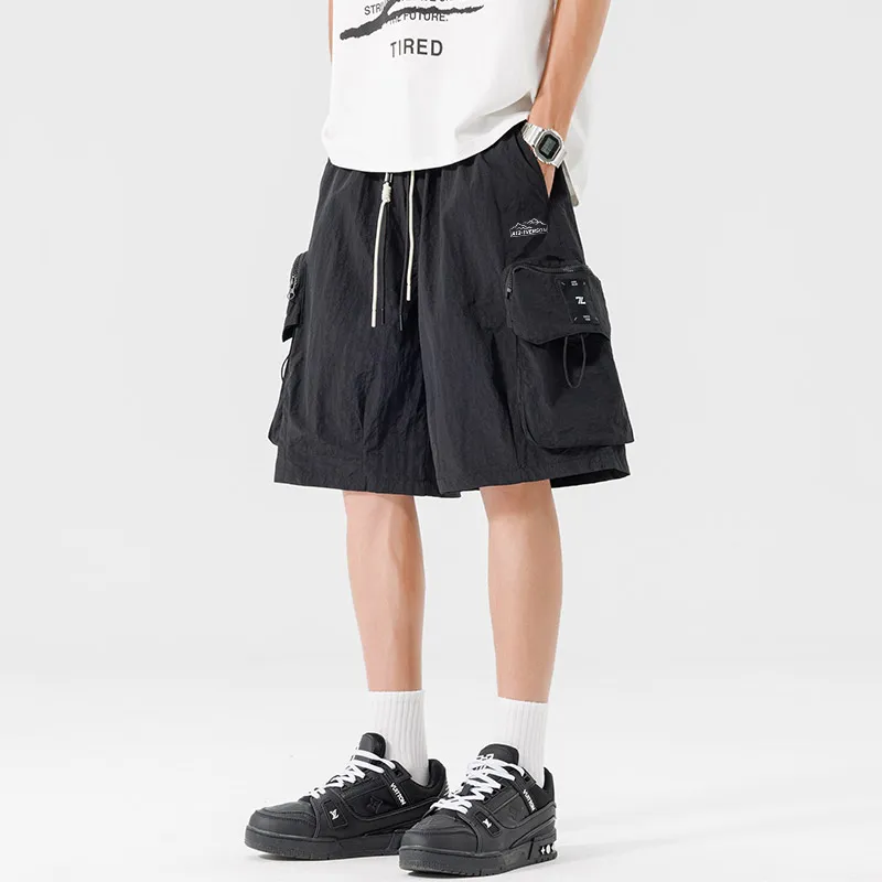 AI3 Iverson China Series Cargo Shorts Unisex-6