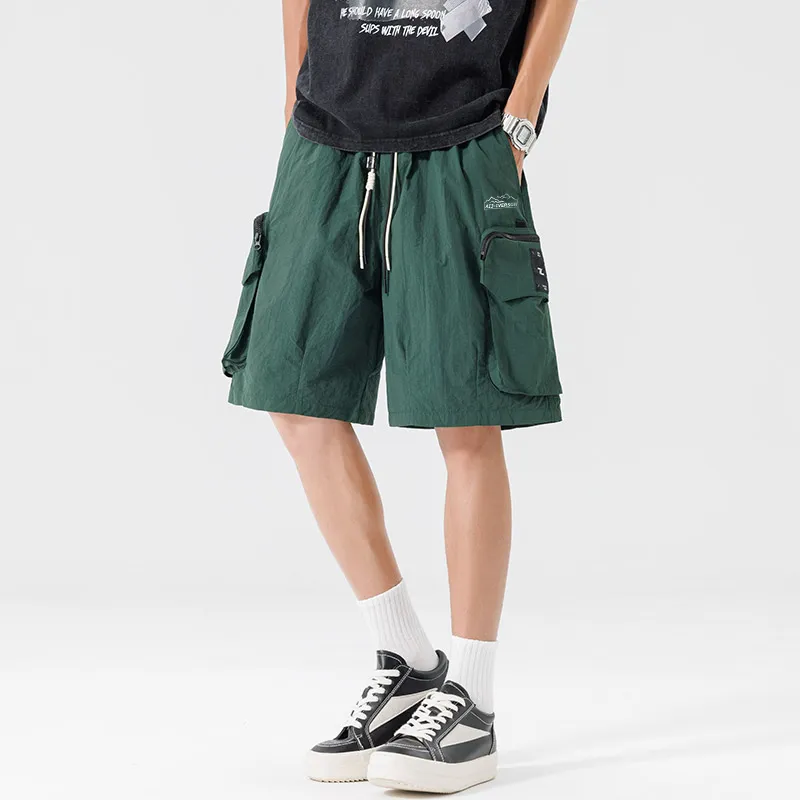 AI3 Iverson China Series Cargo Shorts Unisex-14