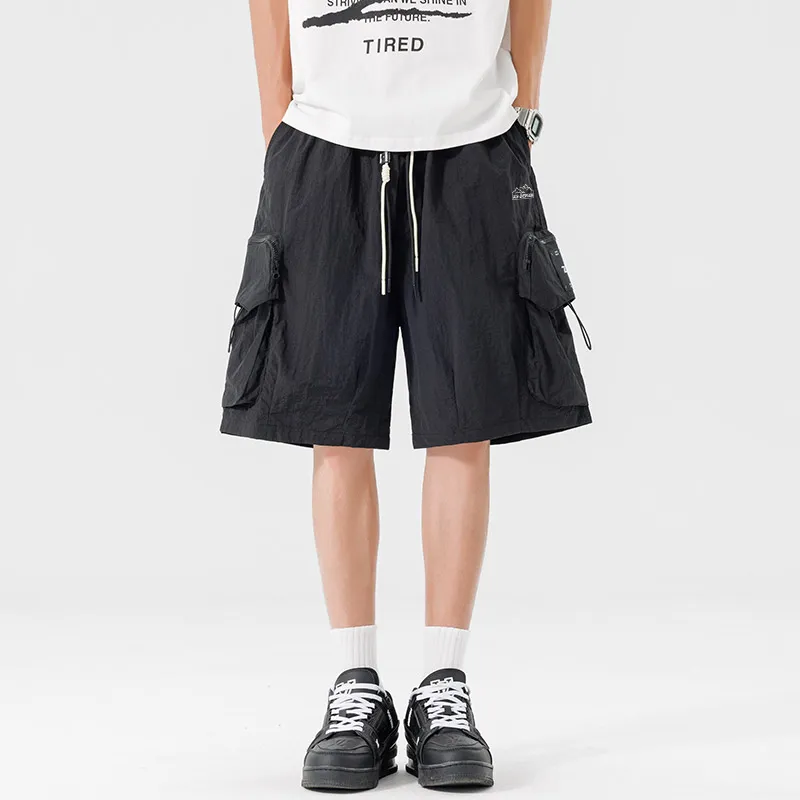 AI3 Iverson China Series Cargo Shorts Unisex-7
