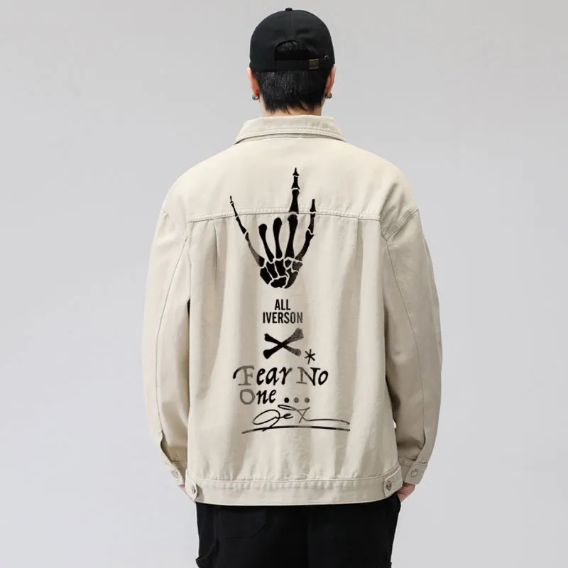AI3 Jackets Coats Unisex Beige Apricot-2