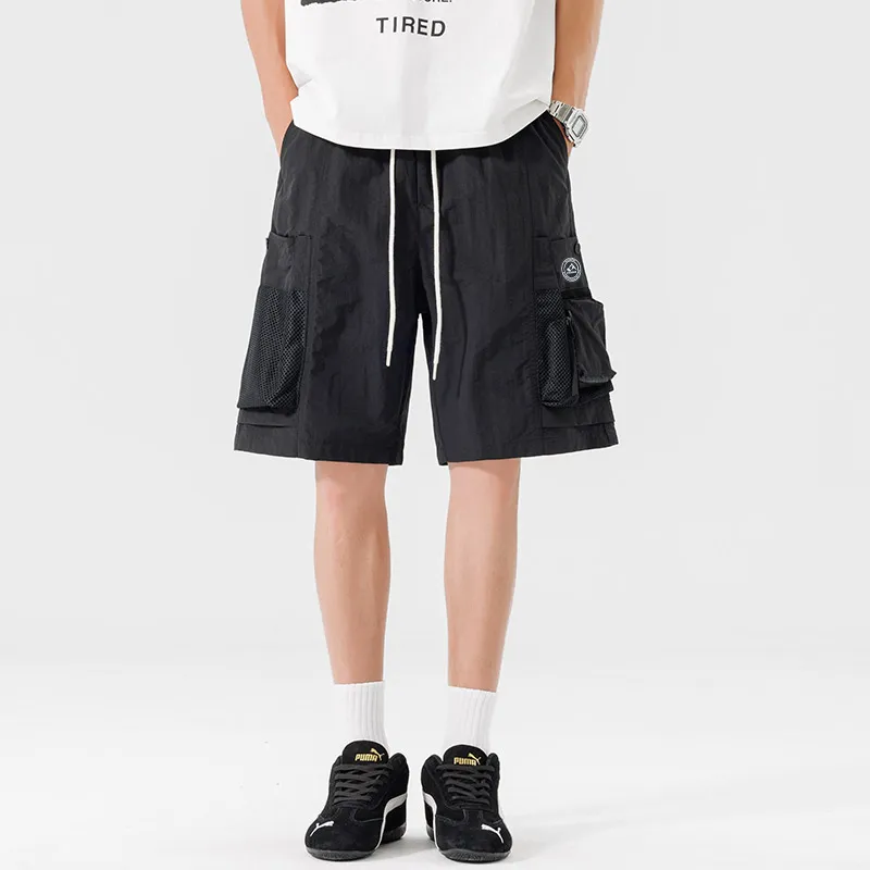AI3 Iverson China Series Cargo Shorts Unisex-3
