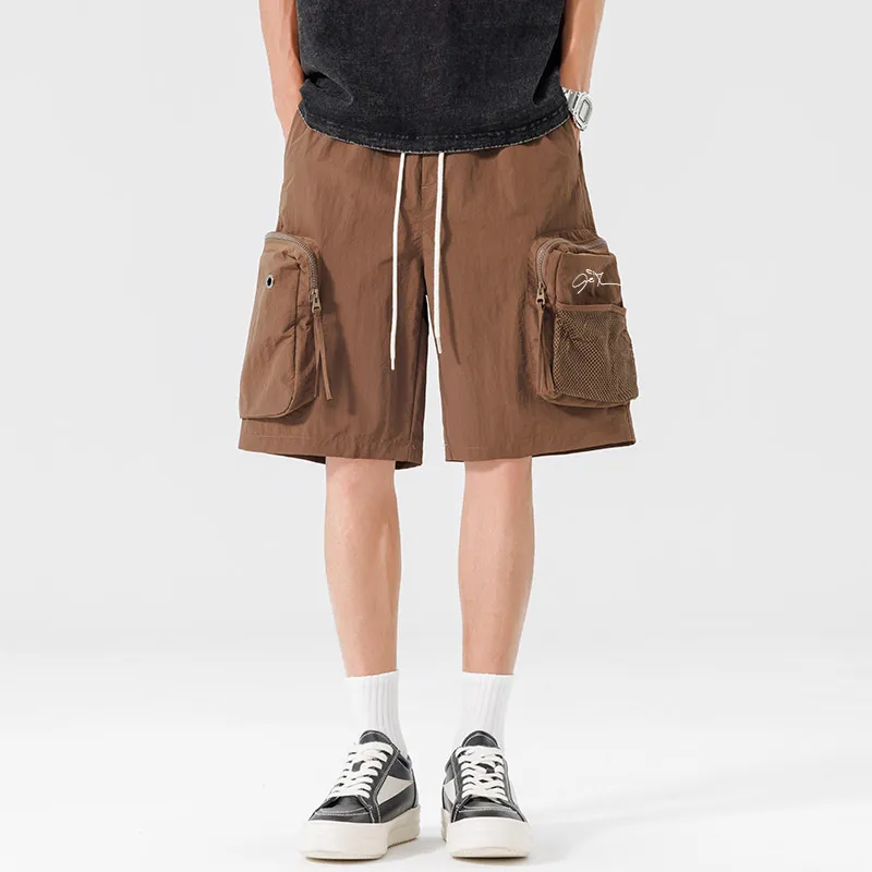 AI3 Iverson China Series Cargo Shorts Unisex-7