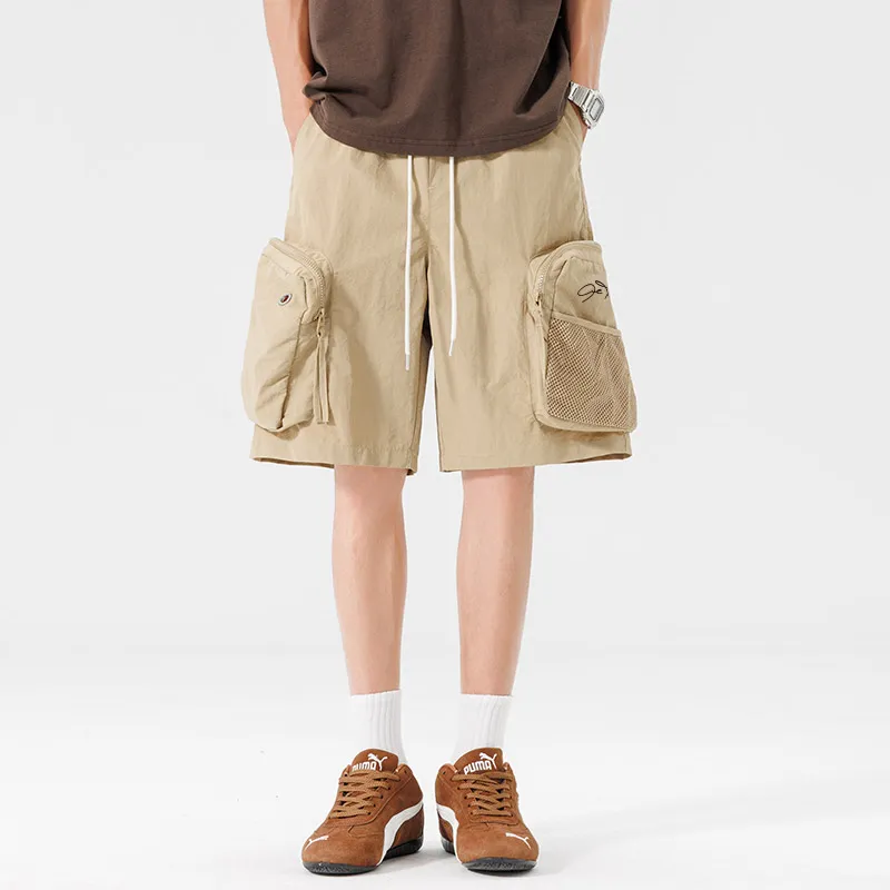 AI3 Iverson China Series Cargo Shorts Unisex-11