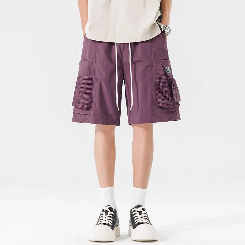 AI3 Iverson China Series Cargo Shorts Unisex-11