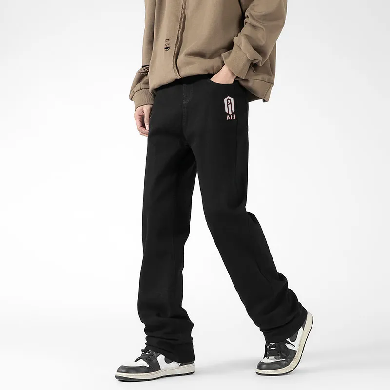 AI3 Iverson China Series Jeans Unisex Black-2