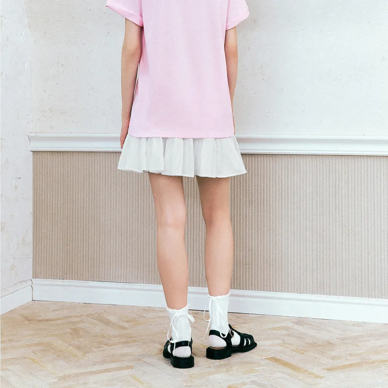 URBAN REVIVO Casual Short Skirts Women's-4