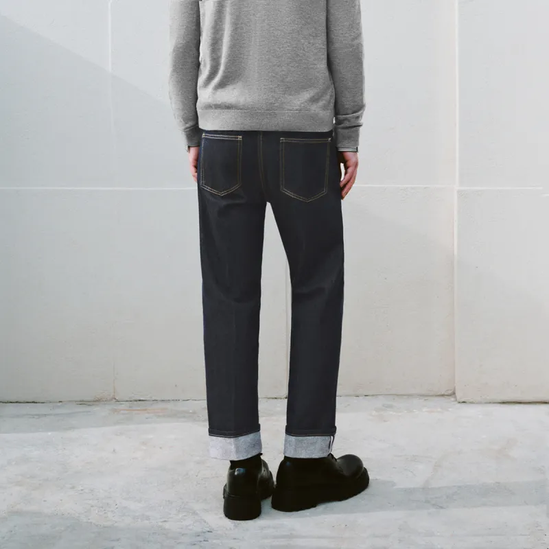 URBAN REVIVO Jeans Men's Indigo-2