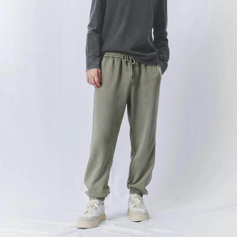 UR Casual Pants Men's Gray Green-4