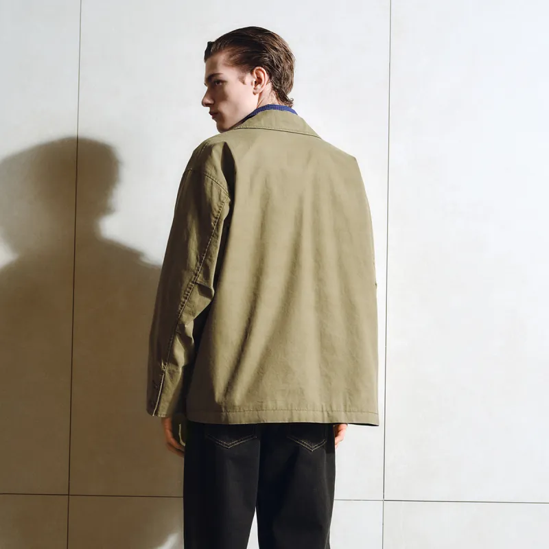 URBAN REVIVO Jacket Men's Earth Yellow-2