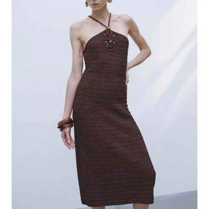 URBAN REVIVO Slip Dress Women's-2