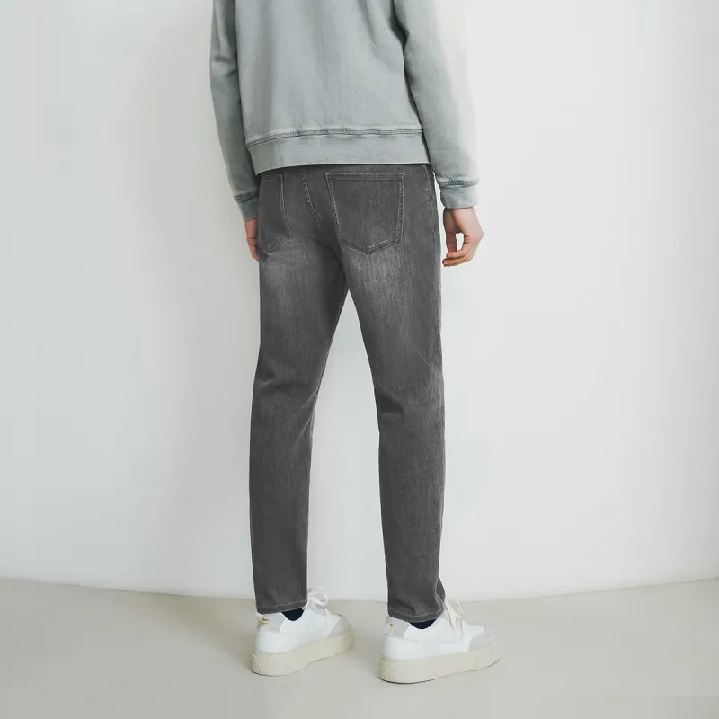 URBAN REVIVO Jeans Men's Medium Gray-5