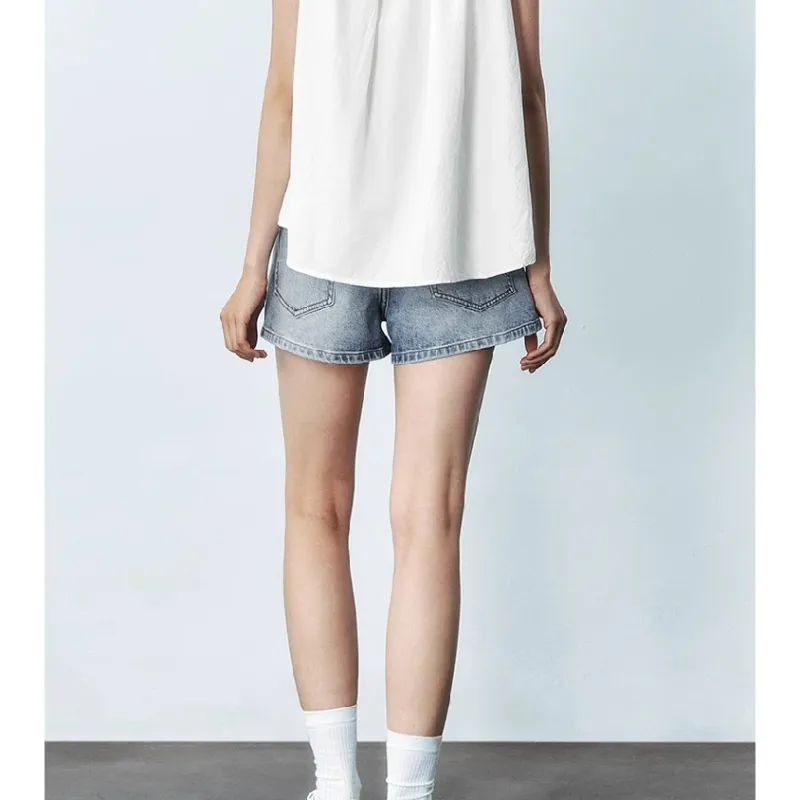 URBAN REVIVO Denim Shorts Women's-3