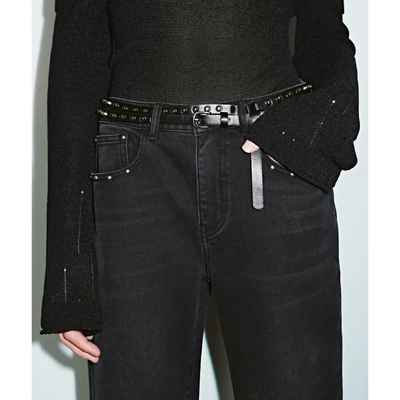 URBAN REVIVO Jeans Women's Jet Black-3