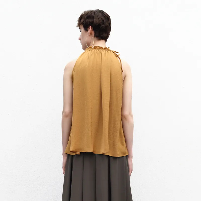 URBAN REVIVO Shirt Women's Brown-3