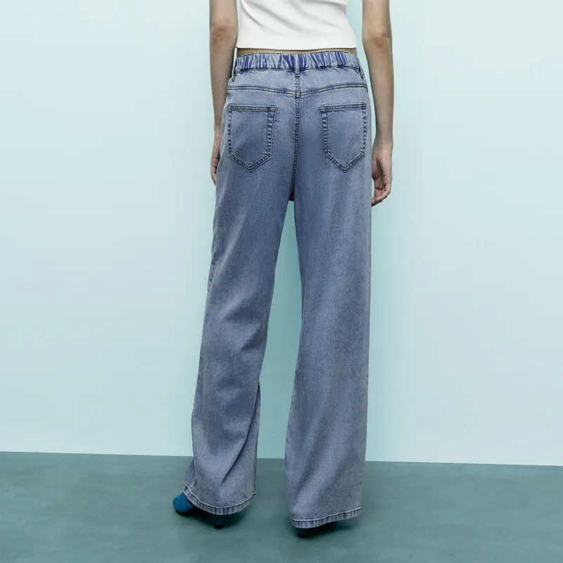 URBAN REVIVO Jeans Women's Light Blue-4