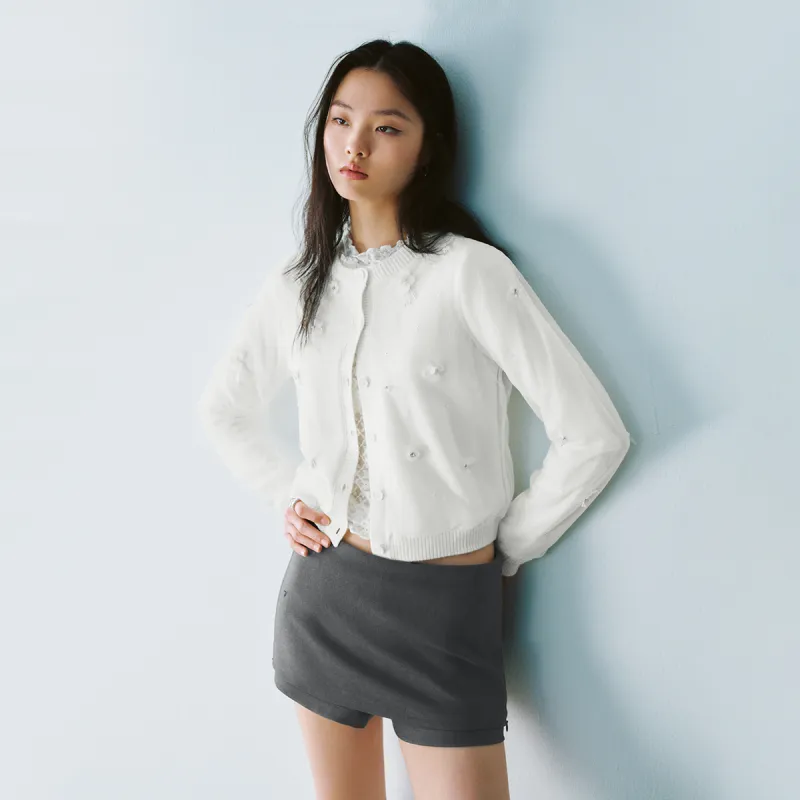 URBAN REVIVO Knitwear Women's Raw White-5