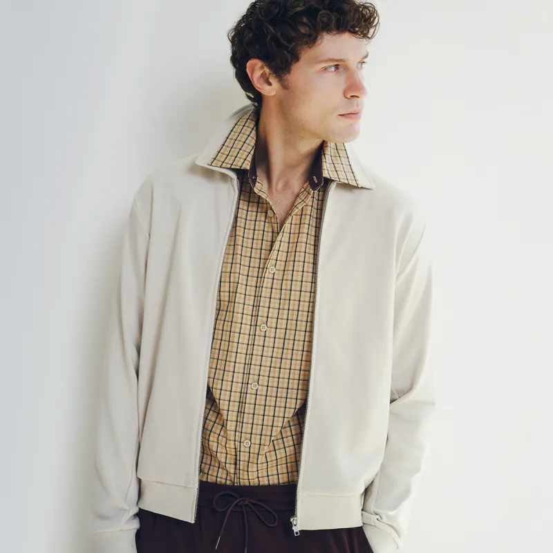 URBAN REVIVO Jacket Men's Khaki-3