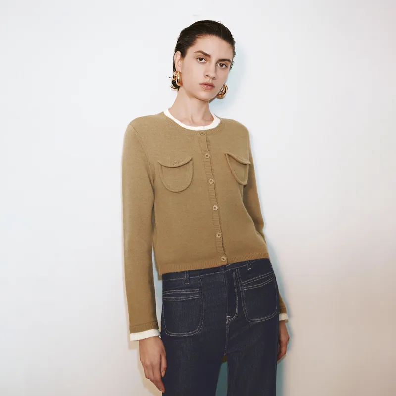 URBAN REVIVO Knitwear Women's Nude Apricot-2