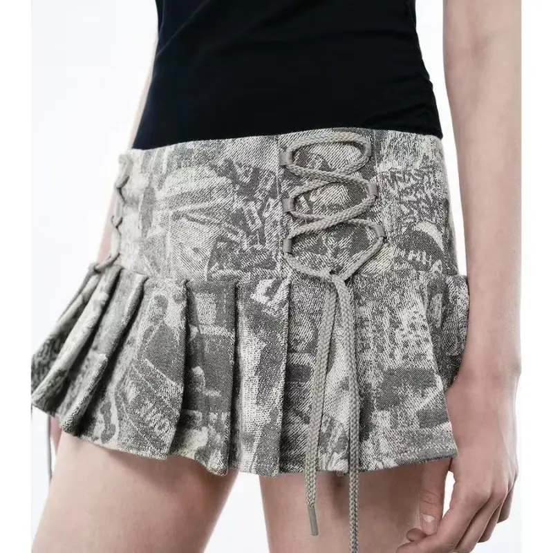 URBAN REVIVO Casual Short Skirts Women's-2