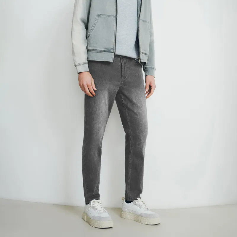 URBAN REVIVO Jeans Men's Medium Gray-2