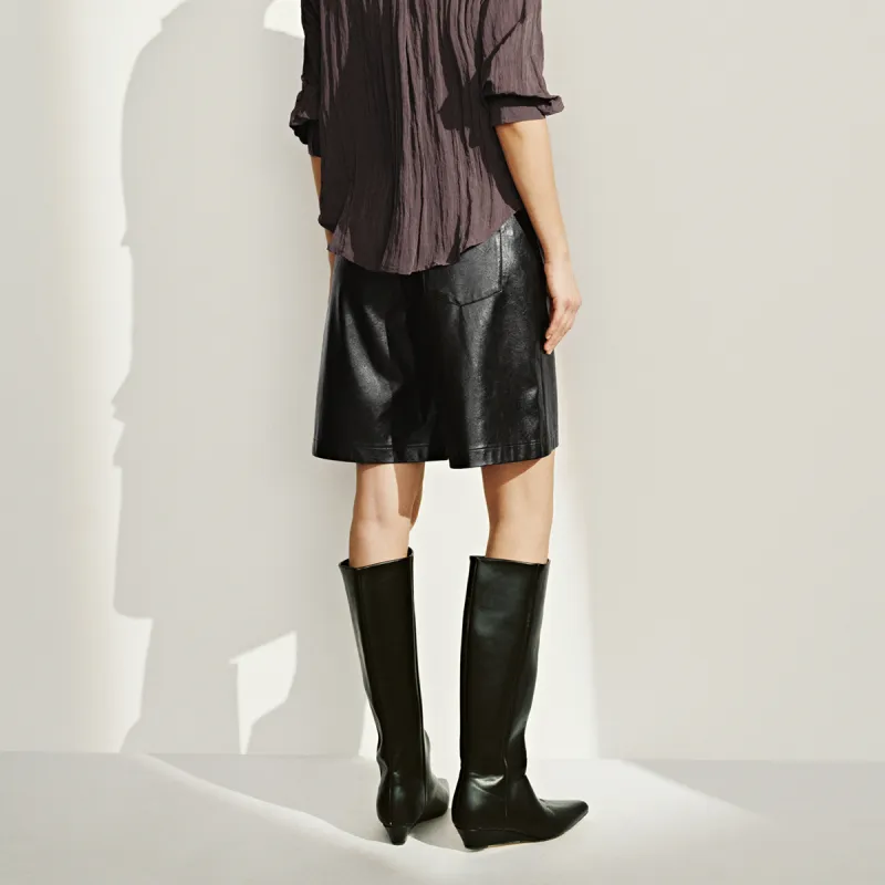 UR Casual Shorts Women's Dark Coffee Brown-4